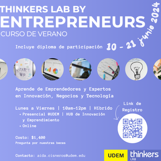 Thinkers Lab by Entrepreneurs: Curso Verano